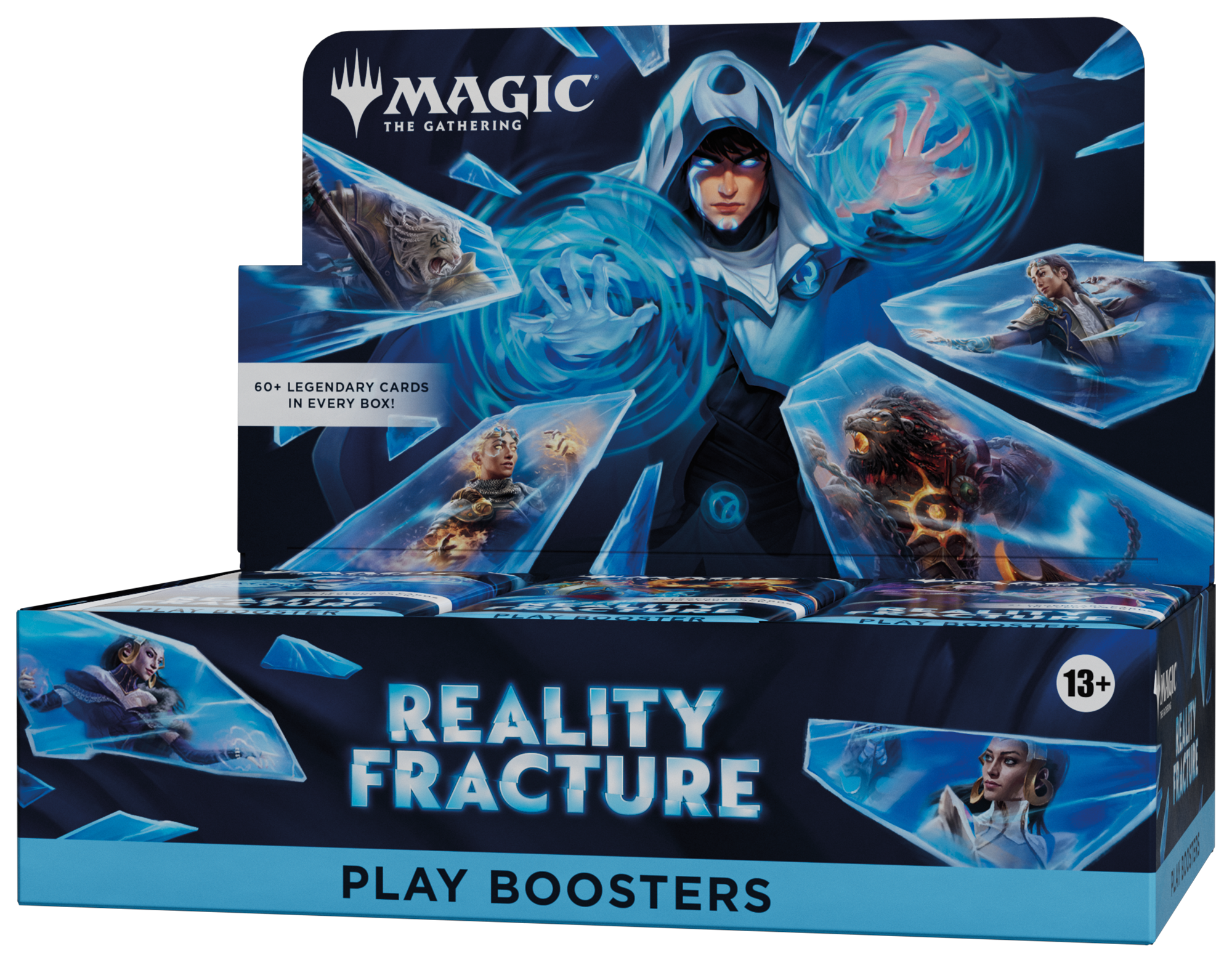 Magic: The Gathering: Reality Fracture - Play Booster Display (30 boosters) - Engels - Play Booster Display (36 boosters) - Engels - achterzijde