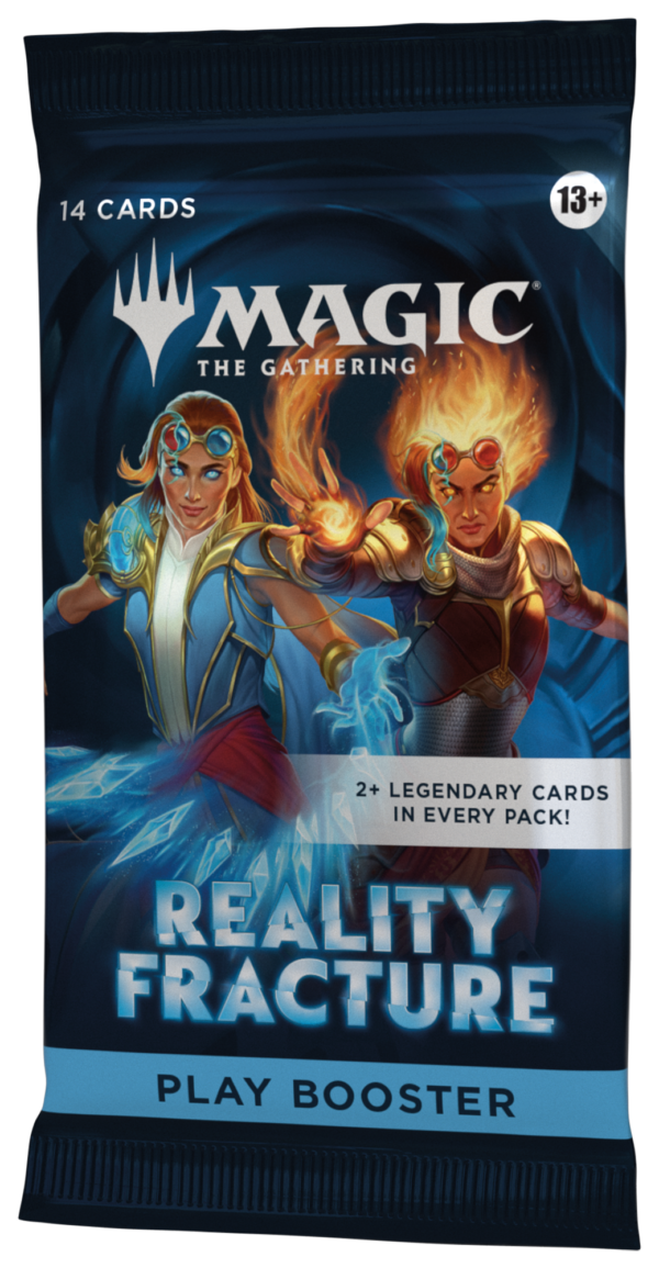 Magic: The Gathering: Reality Fracture - Play Booster Display (30 boosters) - Engels - Play Booster Display (36 boosters) - Engels - verpakking achterzijde