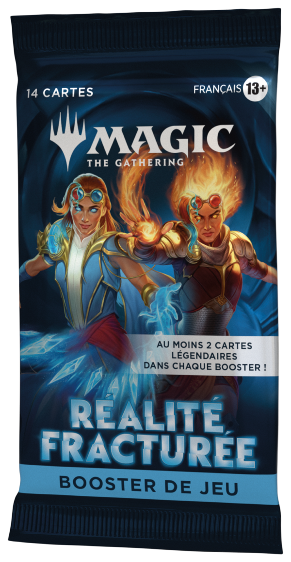 Magic: The Gathering: Reality Fracture - Play Booster Display (30 boosters) - Frans - Play Booster Display (36 boosters) - Frans - verpakking achterzijde