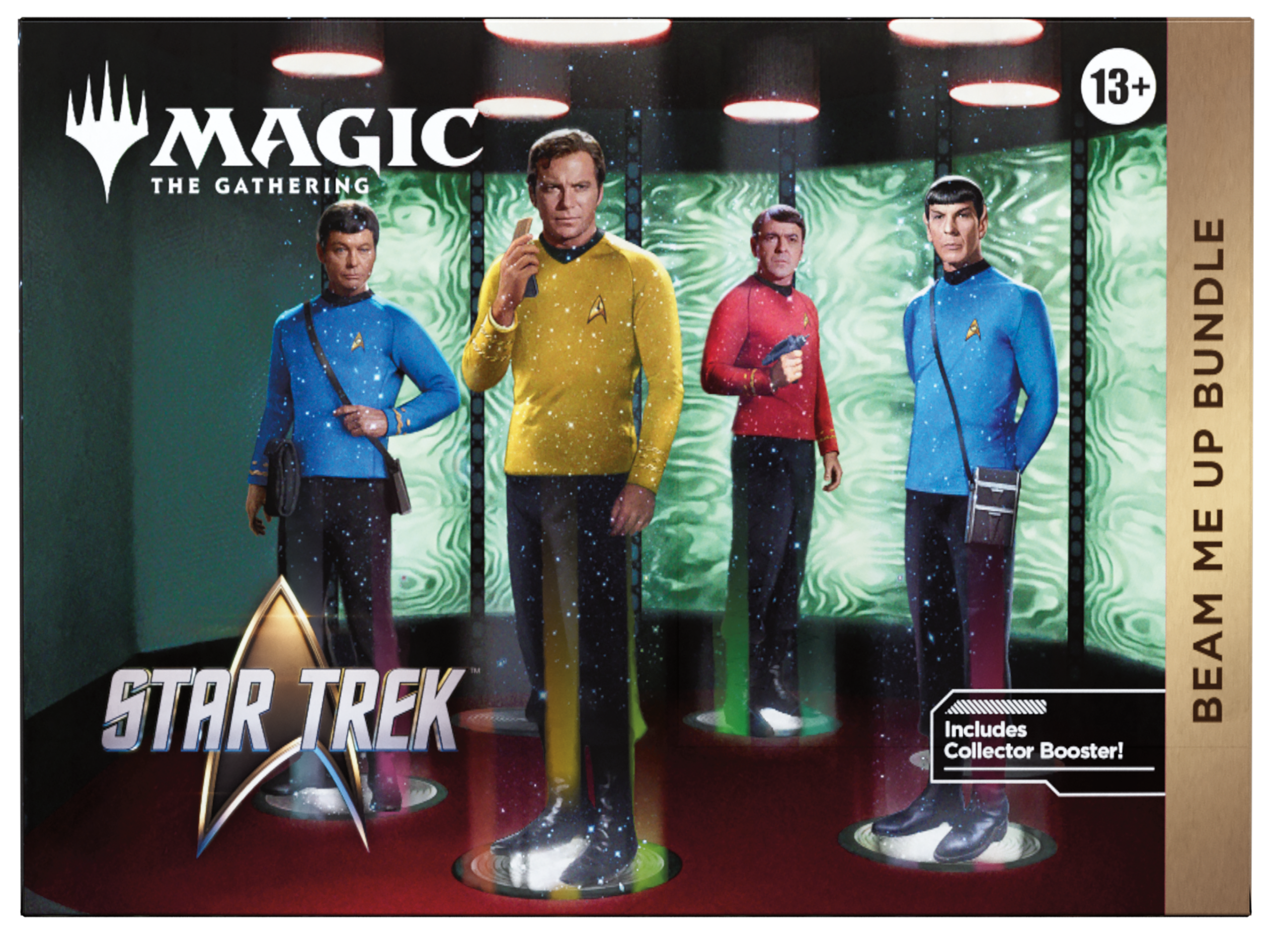 Magic: The Gathering - Star Trek - Beam Me Up Bundle (Engels) - verpakking achterzijde