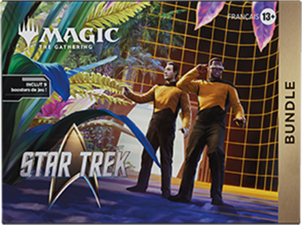 Magic: The Gathering - Star Trek - Bundle (Frans) - verpakking achterzijde