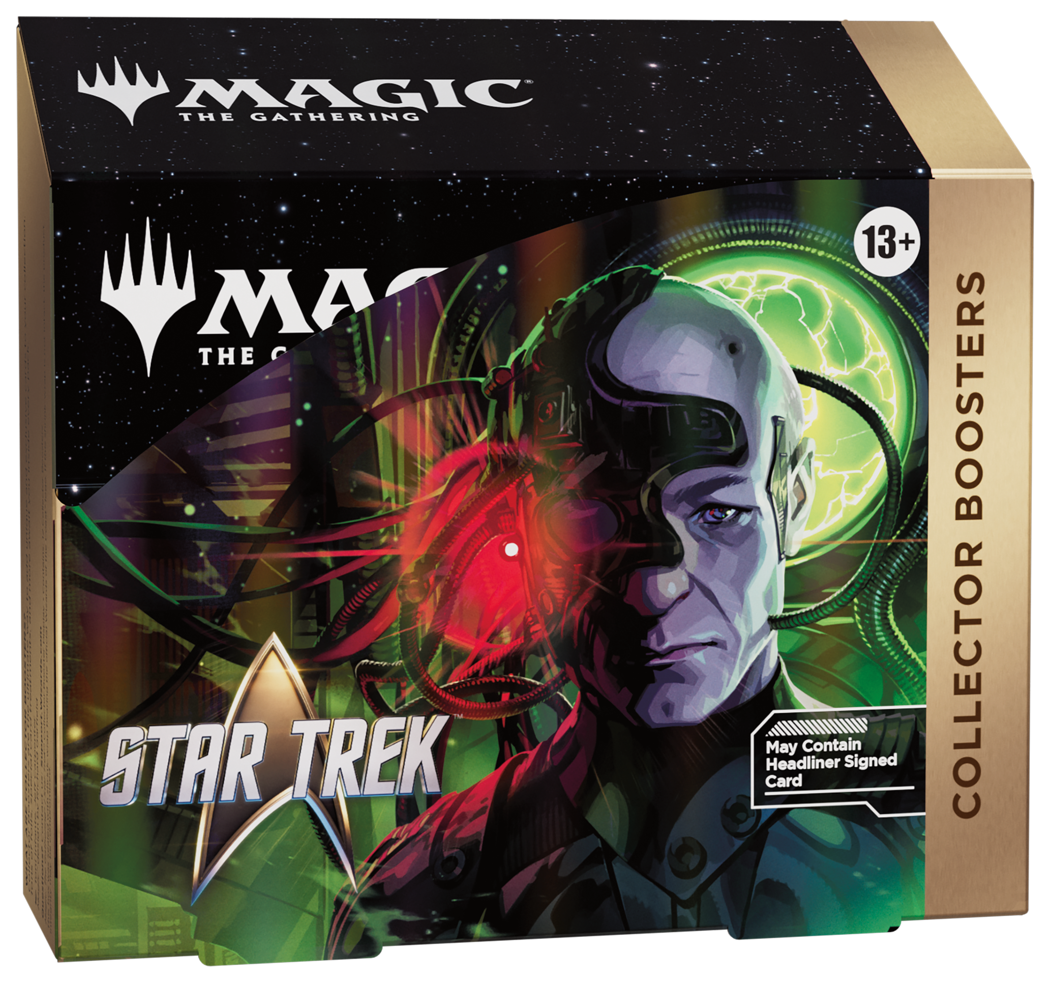 Magic: The Gathering - Star Trek - Collector Booster Display (Engels) - verpakking vooraan