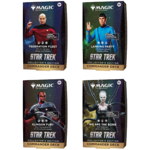 Magic: The Gathering - Star Trek - Collector Commander Decks (4 stuks) (Engels) - verpakking vooraan