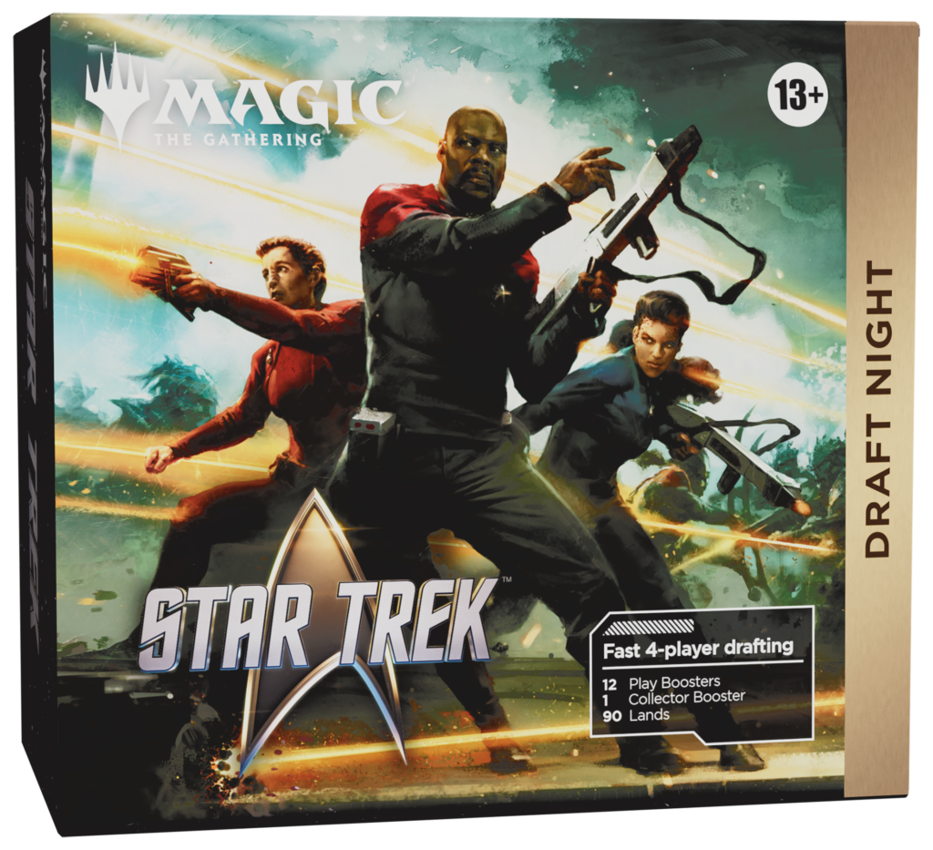 Magic: The Gathering - Star Trek - Draft Night (Engels) - verpakking vooraan