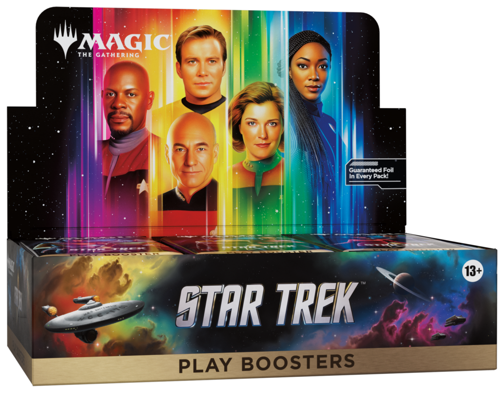 Magic: The Gathering - Star Trek - Play Booster Display (Engels) - verpakking vooraan