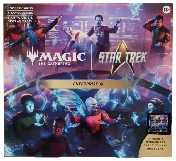 Magic: The Gathering - Star Trek - Scene Boxes (4 stuks) (Engels) - verpakking achterzijde
