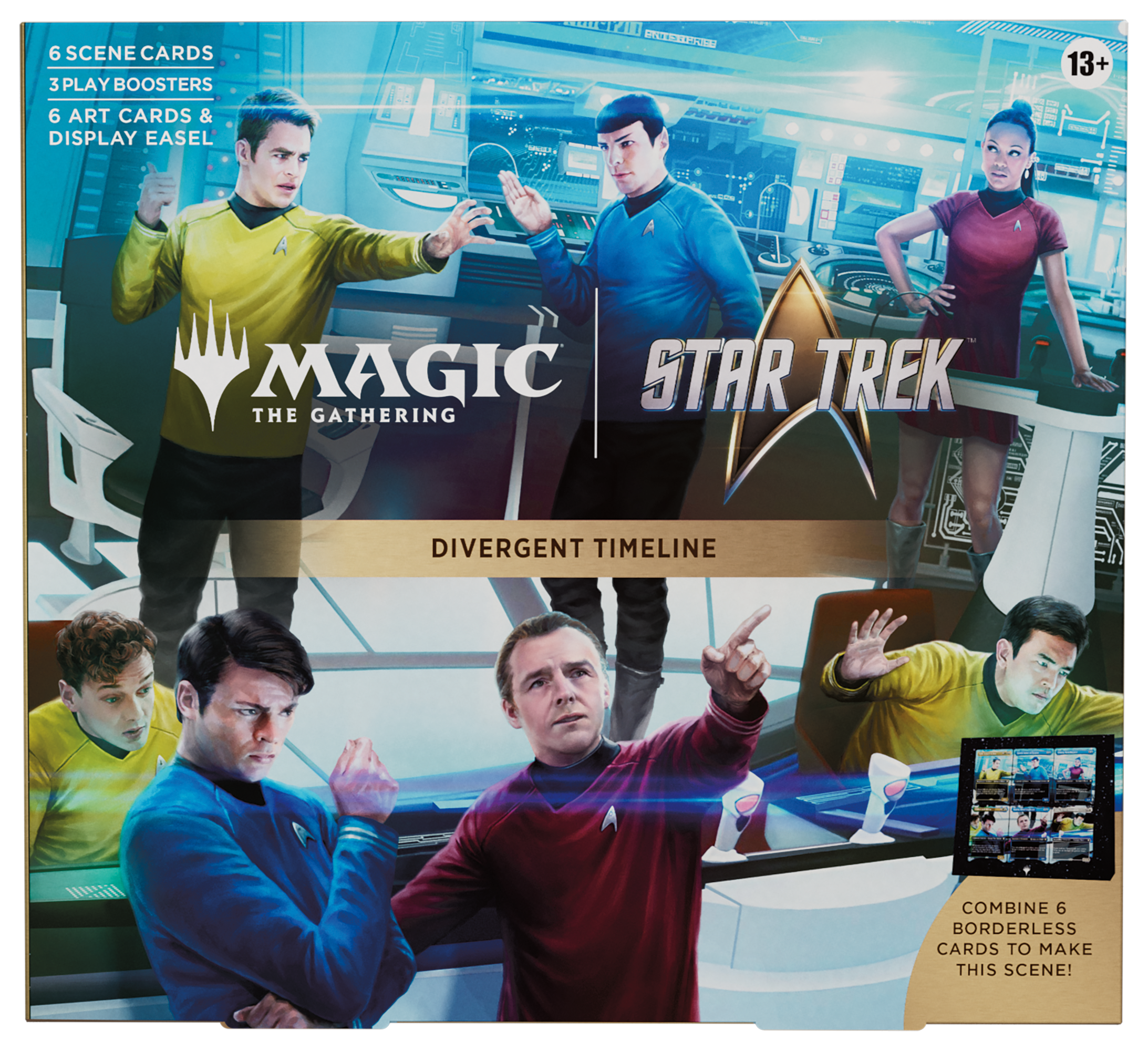 Magic: The Gathering - Star Trek - Scene Boxes (4 stuks) (Engels) - productfoto