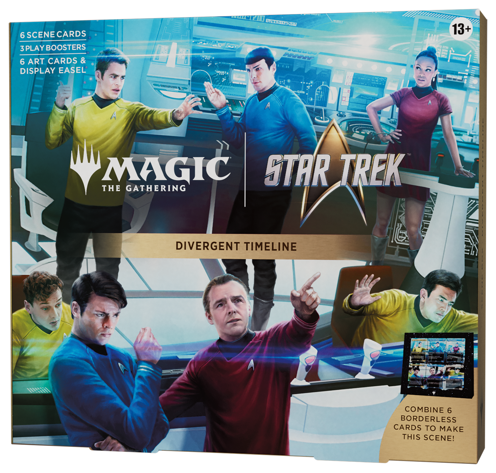 Magic: The Gathering - Star Trek - Scene Boxes (4 stuks) (Engels) - productfoto