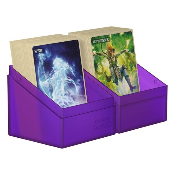 Ultimate Guard: Boulder 100+ - Amethyst - detail van de sluiting