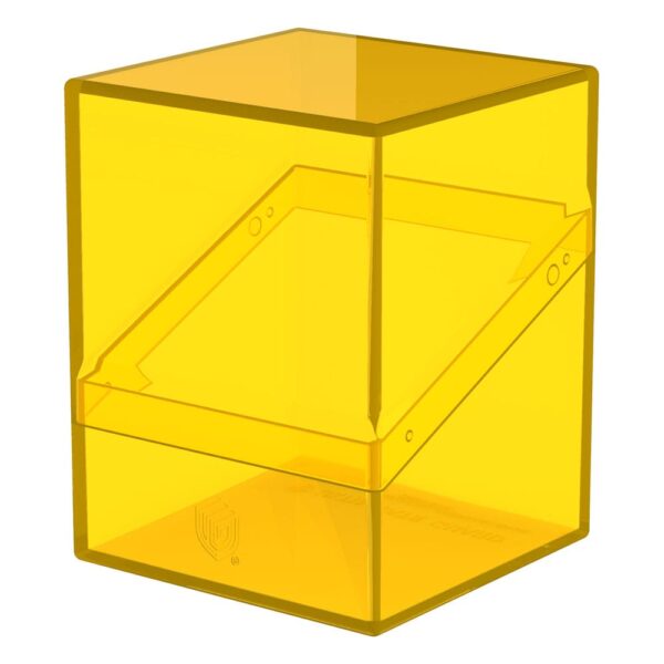Ultimate Guard: Boulder 100+ Clear - Amber - detail van de sluiting