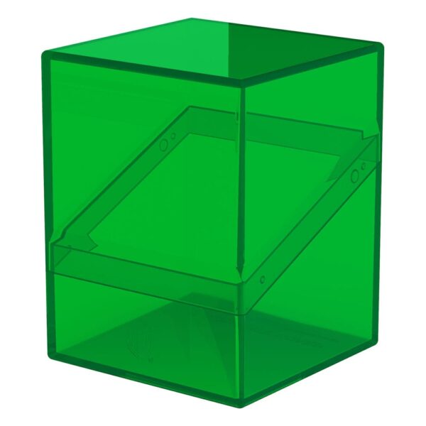 Ultimate Guard: Boulder 100+ Clear - Emerald - detail van de sluiting