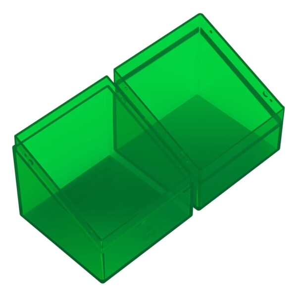 Ultimate Guard: Boulder 100+ Clear - Emerald - in het Ultimate Guard opbergsysteem