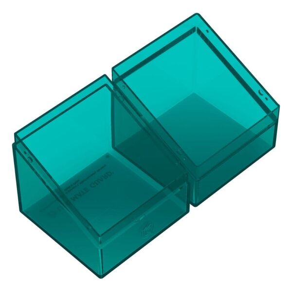 Ultimate Guard: Boulder 100+ Clear - Malachite - in het Ultimate Guard opbergsysteem