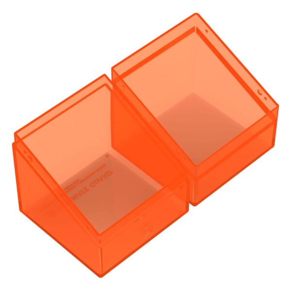 Ultimate Guard: Boulder 100+ Clear - Poppy Topaz - in het Ultimate Guard opbergsysteem