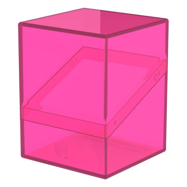 Ultimate Guard: Boulder 100+ Clear - Rhodonite - detail van de sluiting