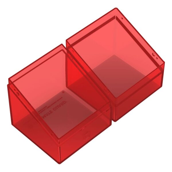 Ultimate Guard: Boulder 100+ Clear - Ruby - in het Ultimate Guard opbergsysteem