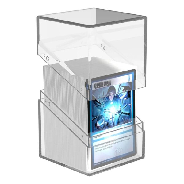 Ultimate Guard: Boulder 100+ Clear - Transparent - achterzijde