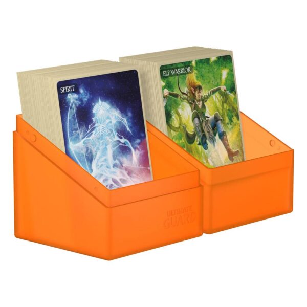 Ultimate Guard: Boulder 100+ - Poppy Topaz - detail van de sluiting