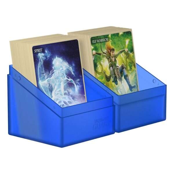 Ultimate Guard: Boulder 100+ - Sapphire - detail van de sluiting