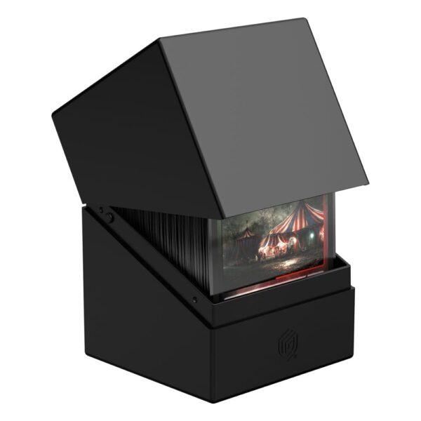 Ultimate Guard: Boulder 100+ Solid - Black - zijaanzicht
