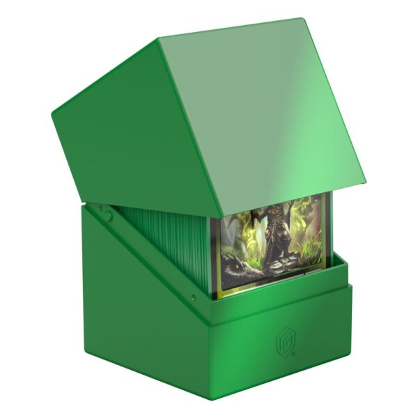 Ultimate Guard: Boulder 100+ Solid - Green - zijaanzicht