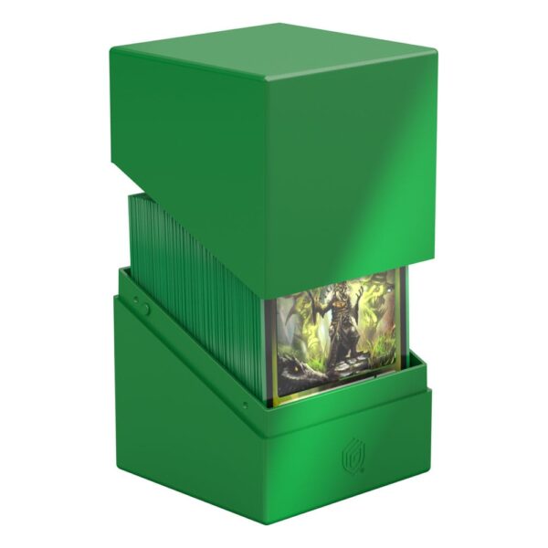 Ultimate Guard: Boulder 100+ Solid - Green - achterzijde