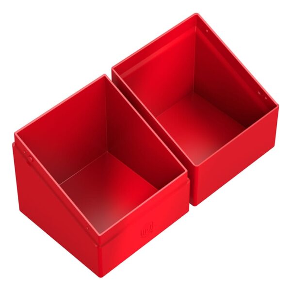 Ultimate Guard: Boulder 100+ Solid - Red - in het Ultimate Guard opbergsysteem