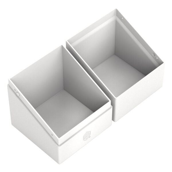 Ultimate Guard: Boulder 100+ Solid - White - in het Ultimate Guard opbergsysteem