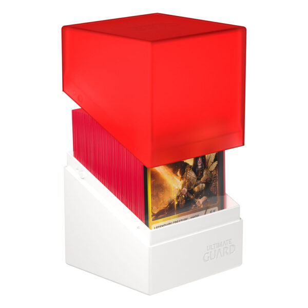 Ultimate Guard: Boulder 100+ Synergy - Red/White - achterzijde