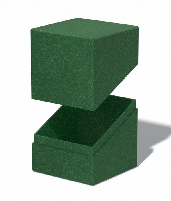 Ultimate Guard: Return to Earth Boulder 100+ - Green - in het Ultimate Guard opbergsysteem