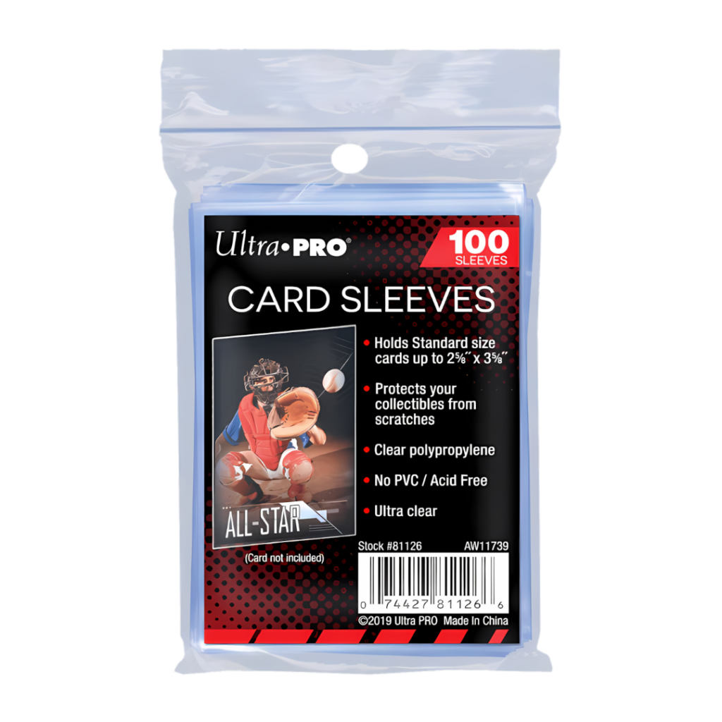 Ultra Pro: Penny Sleeves - 100 stuks - Standard Size - verpakking vooraan