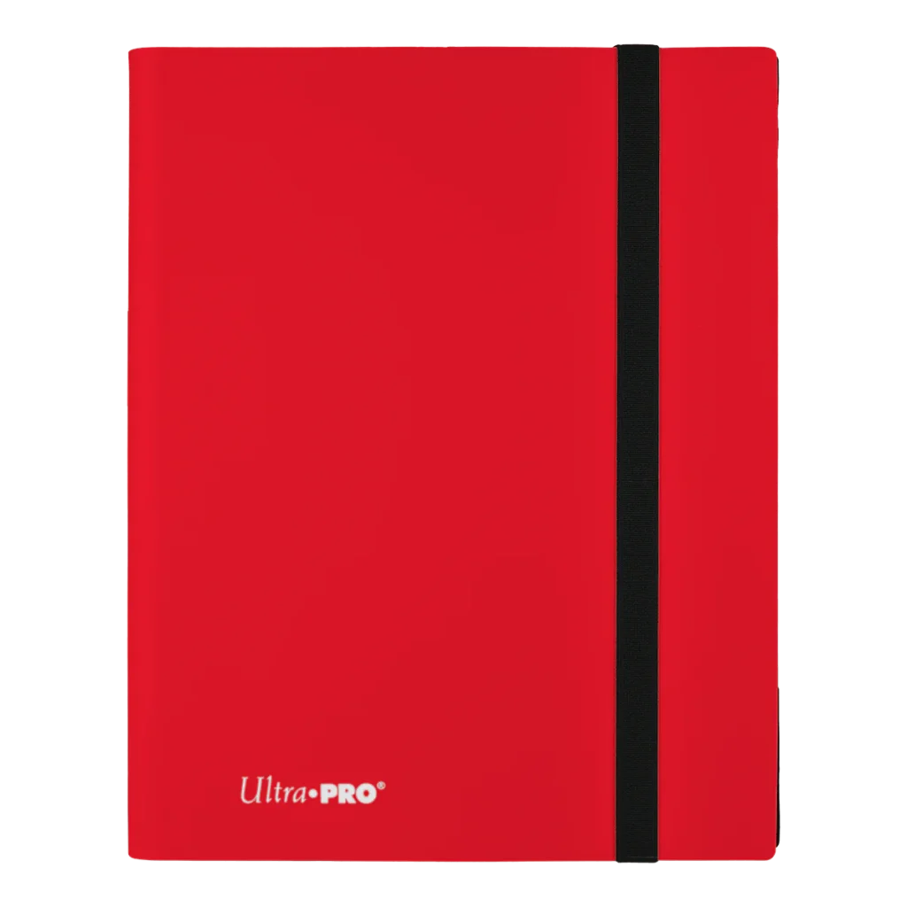 Ultra Pro: Eclipse 9-Pocket PRO-Binder Apple Red - verpakking vooraan