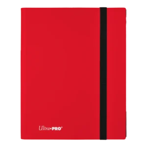 Ultra Pro: Eclipse 9-Pocket PRO-Binder Apple Red - verpakking vooraan