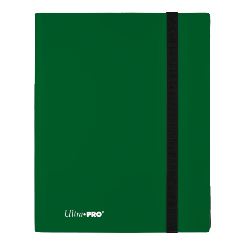 Ultra Pro: Eclipse 9-Pocket PRO-Binder Forest Green - verpakking vooraan