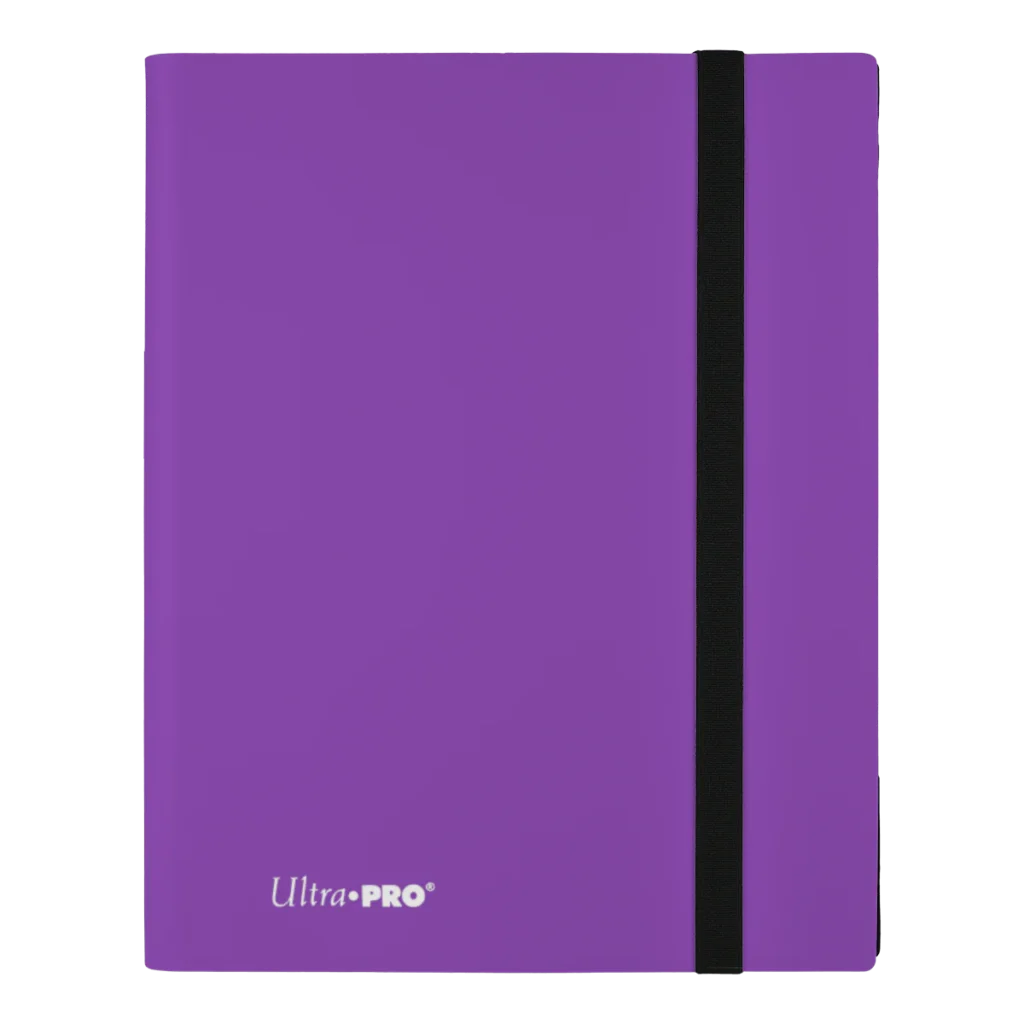 Ultra Pro: Eclipse 9-Pocket PRO-Binder Royal Purple - verpakking vooraan