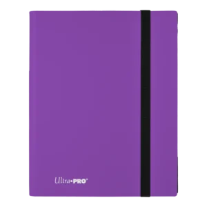 Ultra Pro: Eclipse 9-Pocket PRO-Binder Royal Purple - verpakking vooraan