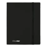 Ultra Pro: Eclipse 9-Pocket PRO-Binder Jet Black - verpakking vooraan