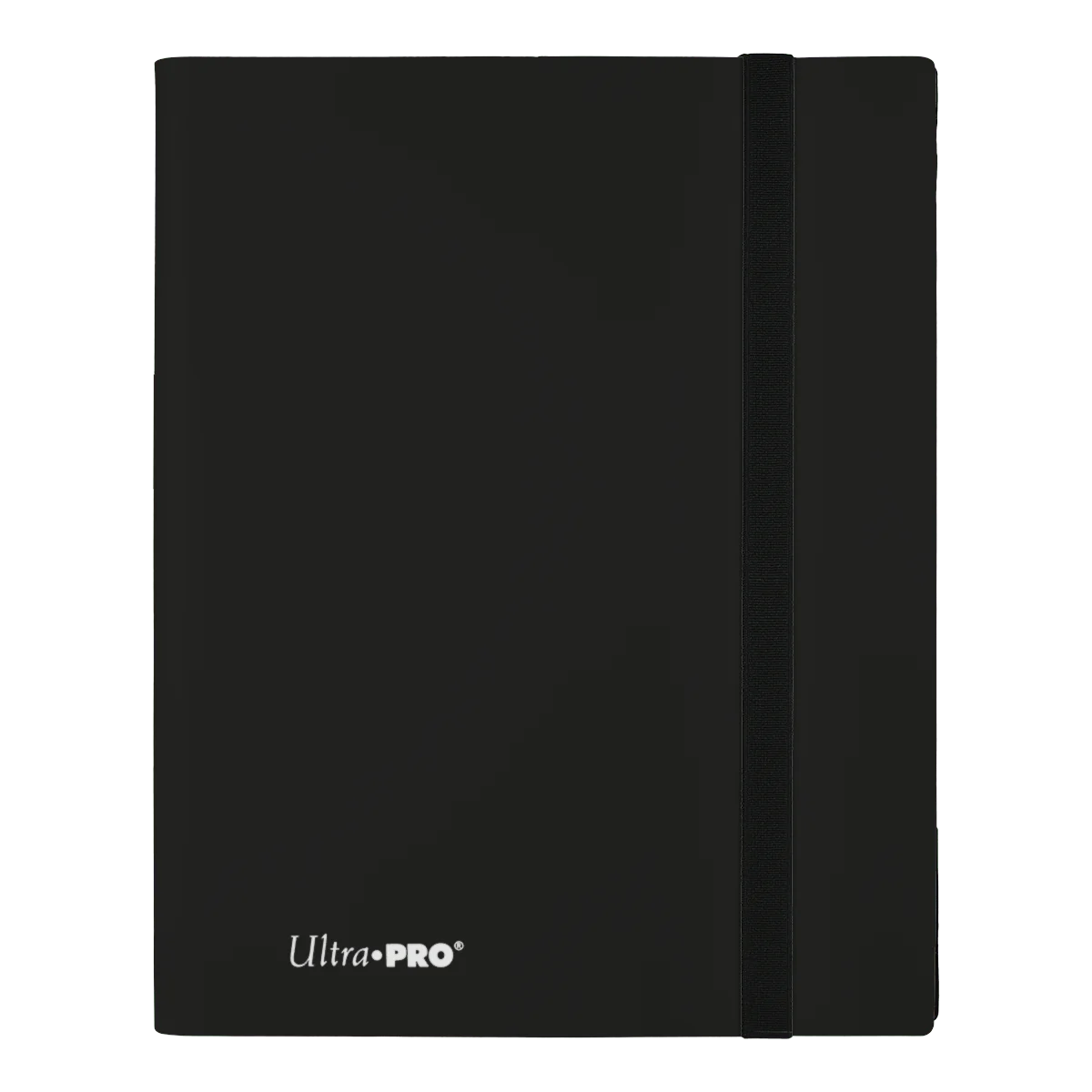 Ultra Pro: Eclipse 9-Pocket PRO-Binder Jet Black - verpakking vooraan
