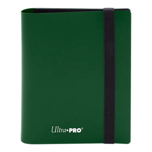 Ultra Pro: Eclipse 2-Pocket PRO-Binder Forest Green - verpakking vooraan