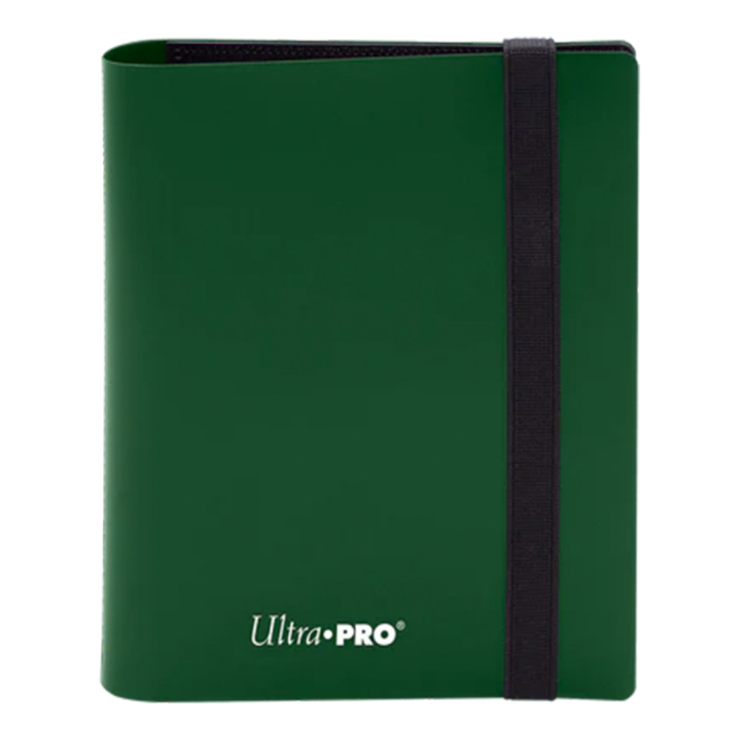 Ultra Pro: Eclipse 2-Pocket PRO-Binder Forest Green - verpakking vooraan