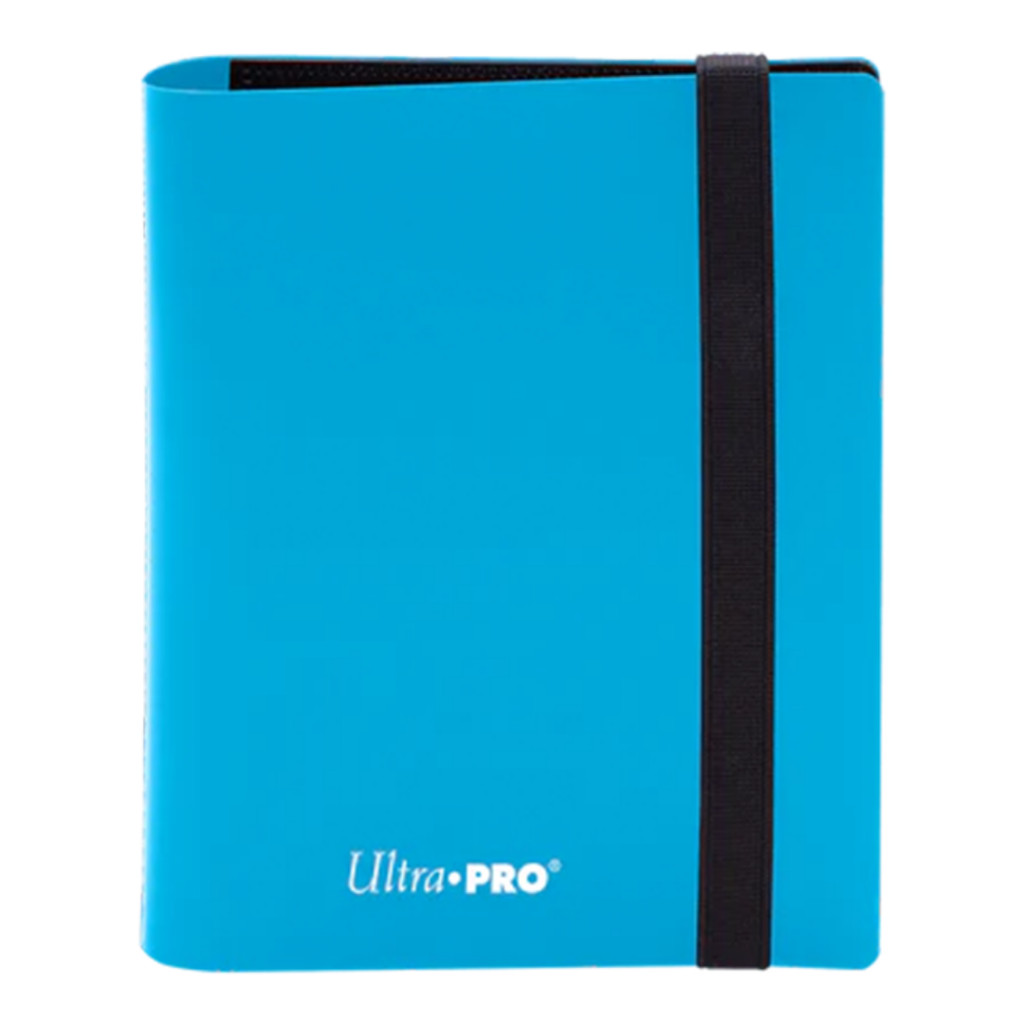 Ultra Pro: Eclipse 2-Pocket PRO-Binder Sky Blue - verpakking vooraan
