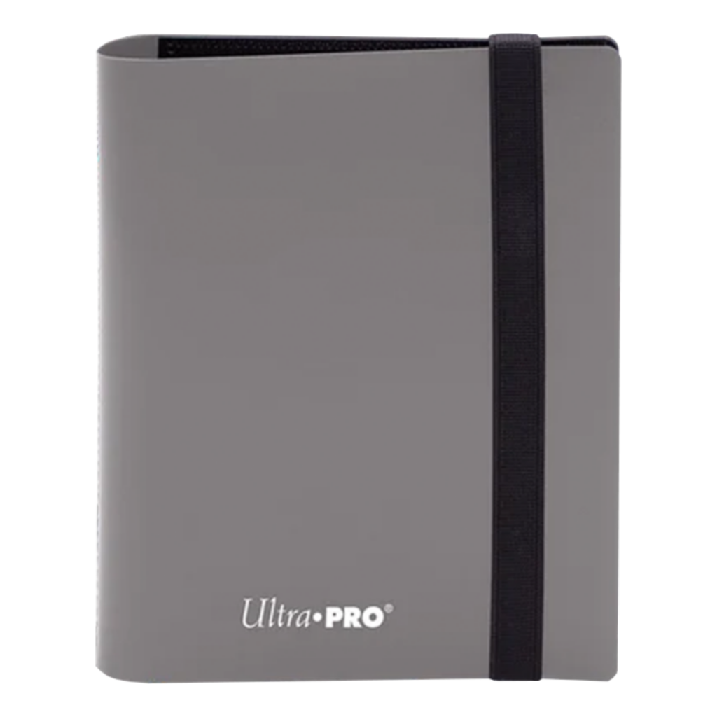 Ultra Pro: Eclipse 2-Pocket PRO-Binder Smoke Grey - verpakking vooraan