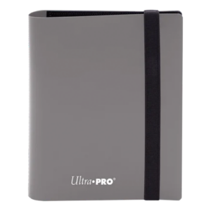 Ultra Pro: Eclipse 2-Pocket PRO-Binder Smoke Grey - verpakking vooraan