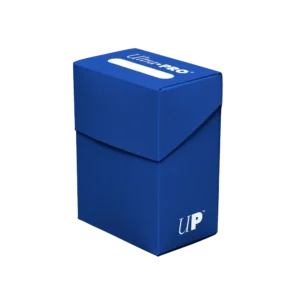 Ultra Pro: Solid Deck Box Pacific Blue - 100+ kaarten - verpakking vooraan
