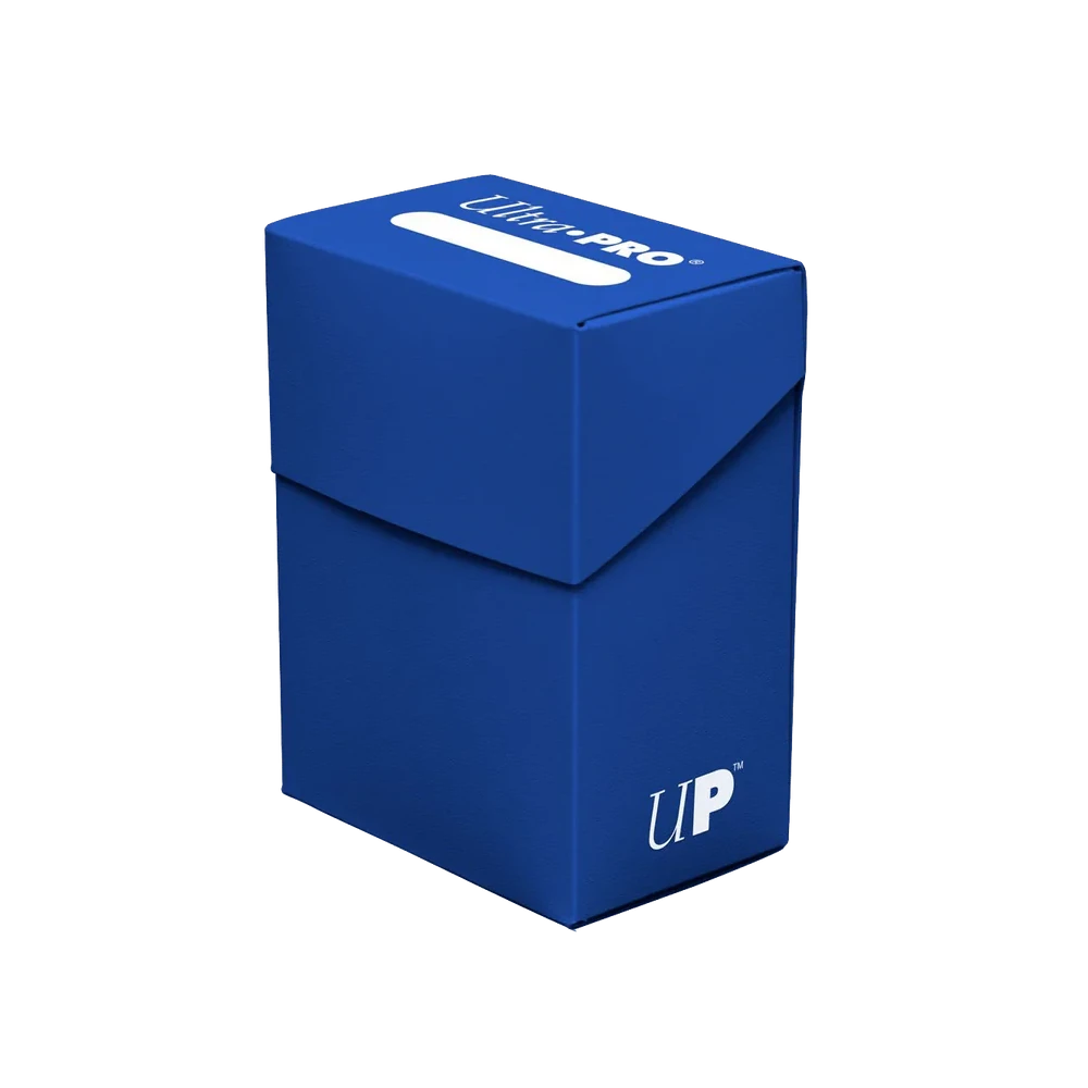 Ultra Pro: Solid Deck Box Pacific Blue - 100+ kaarten - verpakking vooraan