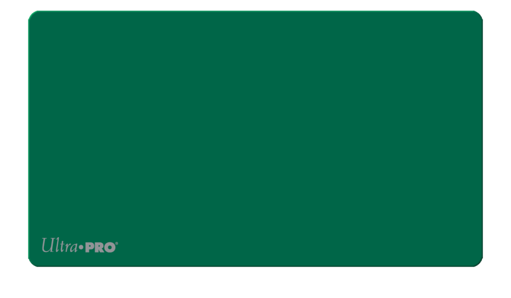 Ultra Pro: Solid Forest Green - Playmat - verpakking vooraan