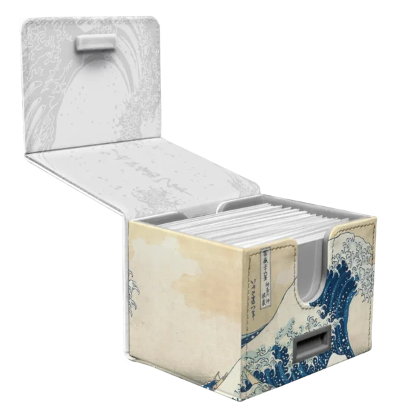 Ultra Pro: The Great Wave off Kanagawa - Alcove Edge Deck Box - achterzijde