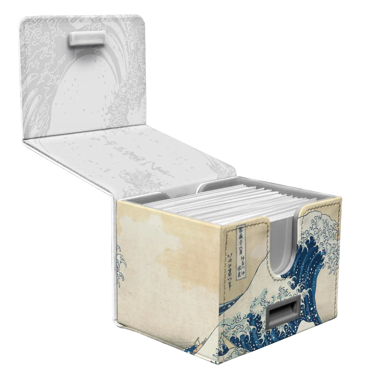 Ultra Pro: The Great Wave off Kanagawa - Alcove Edge Deck Box - achterzijde