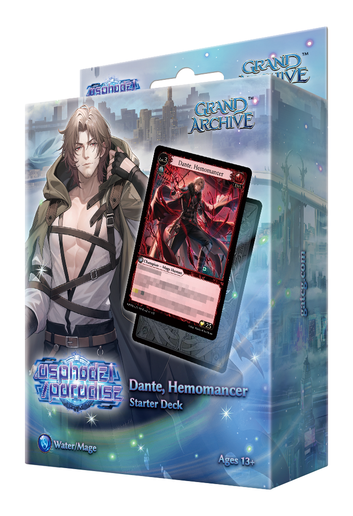 Grand Archive TCG - .asphodel:paradise- Starter Deck Starter deck- Dante, Hemomancer