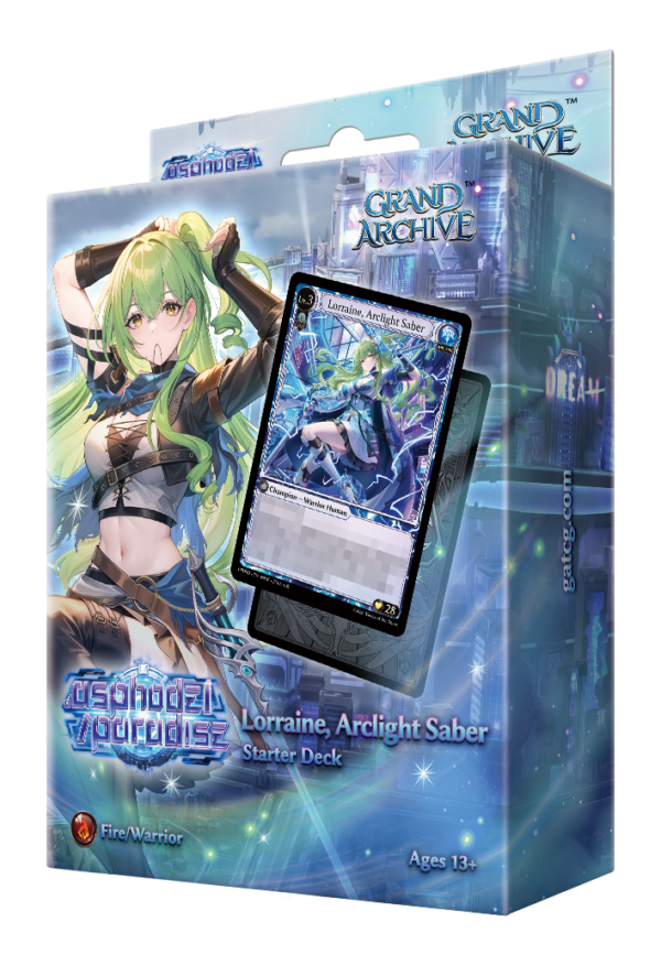 Grand Archive TCG - .asphodel:paradise- Starter Deck - Lorraine, Arclight Saber - EN